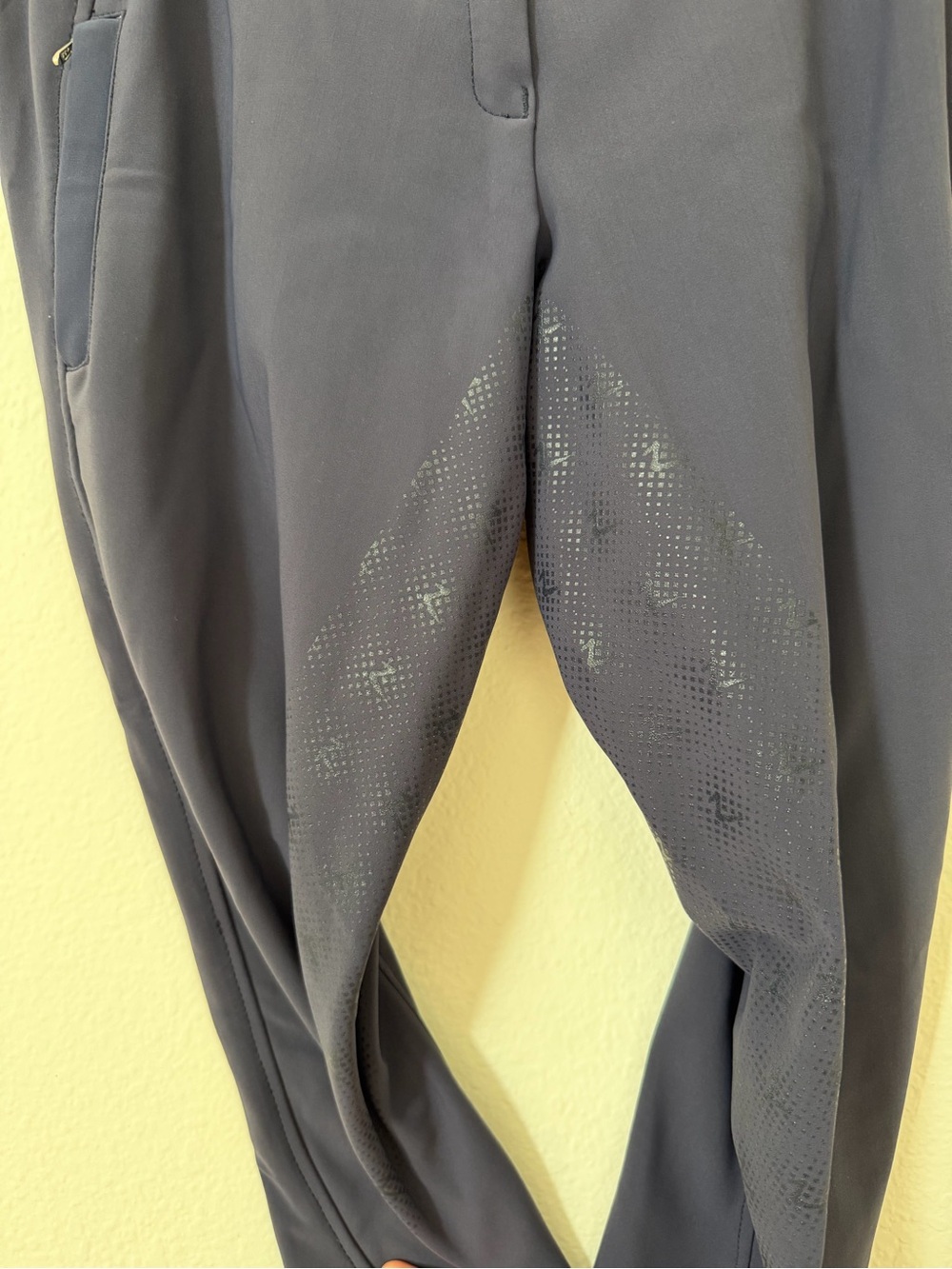 Horze Full Seat Riding Tights Pants Silicon Grip Breeches Size 28 Equestrian - Picture 5 of 12